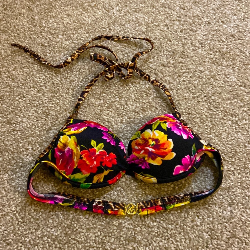 Victoria's Secret Floral/Print Bikini Top